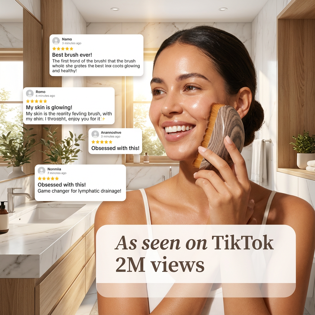 Boomezo Lymphatic Contour Face Brush