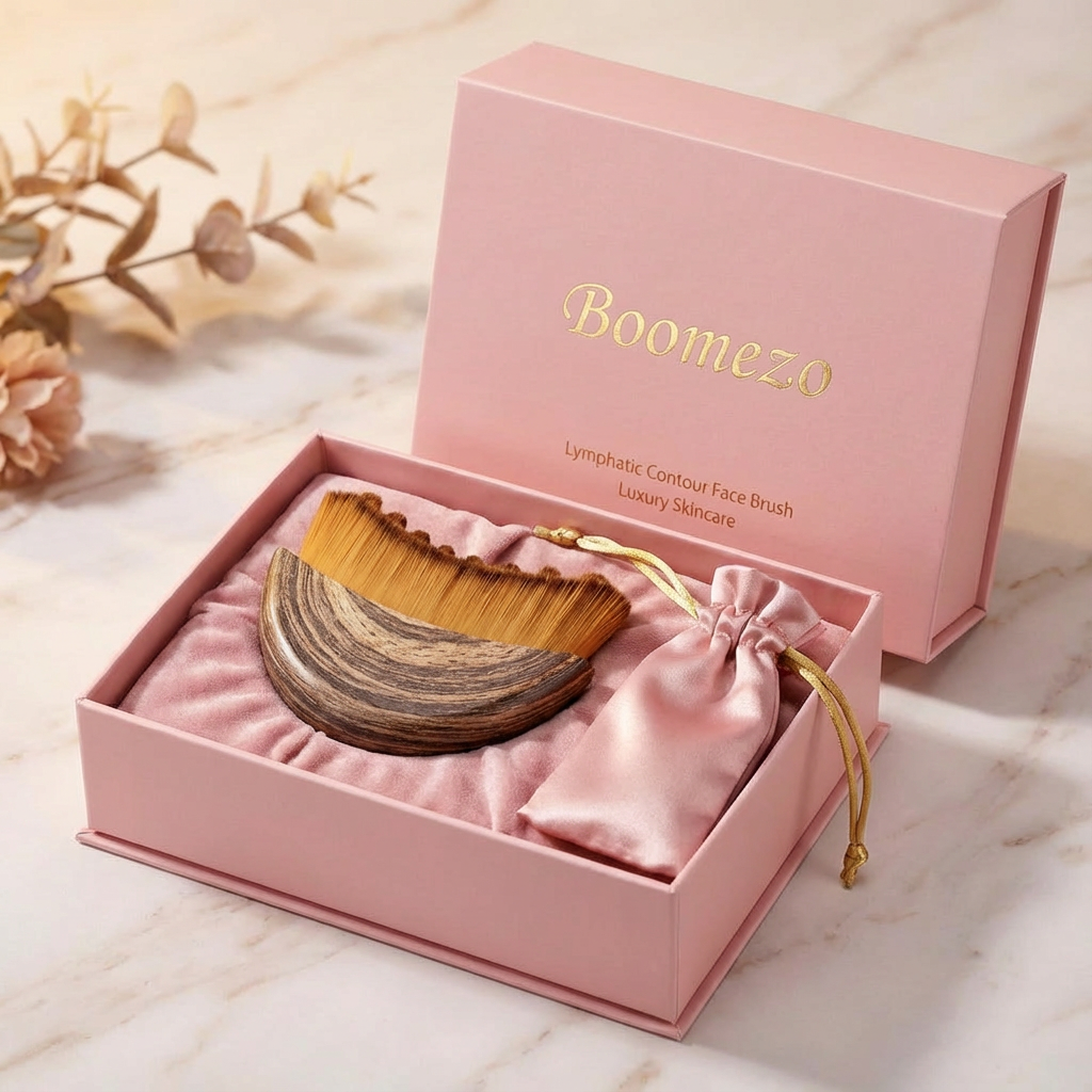 Boomezo Lymphatic Contour Face Brush